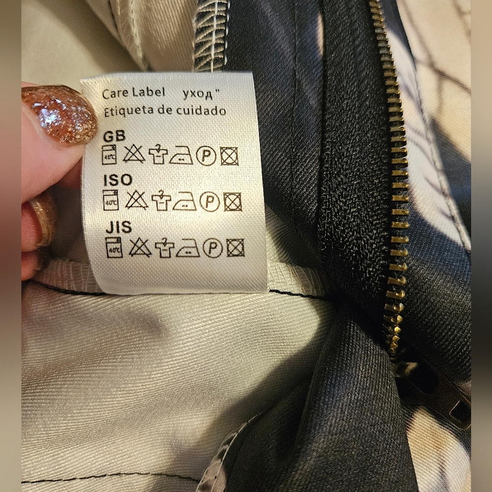 NWOT Black&white Pants(See Measurements!) - Picture 12 of 12